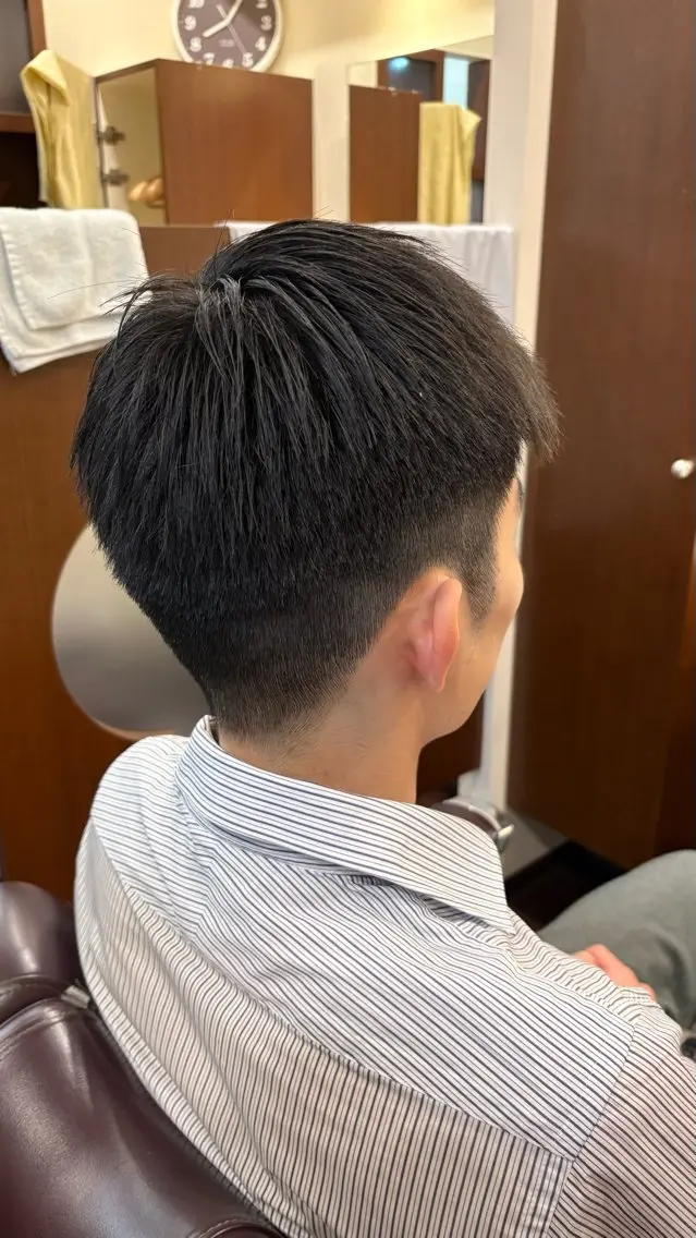 ショート メンズ コンダ フウマのヘアスタイル