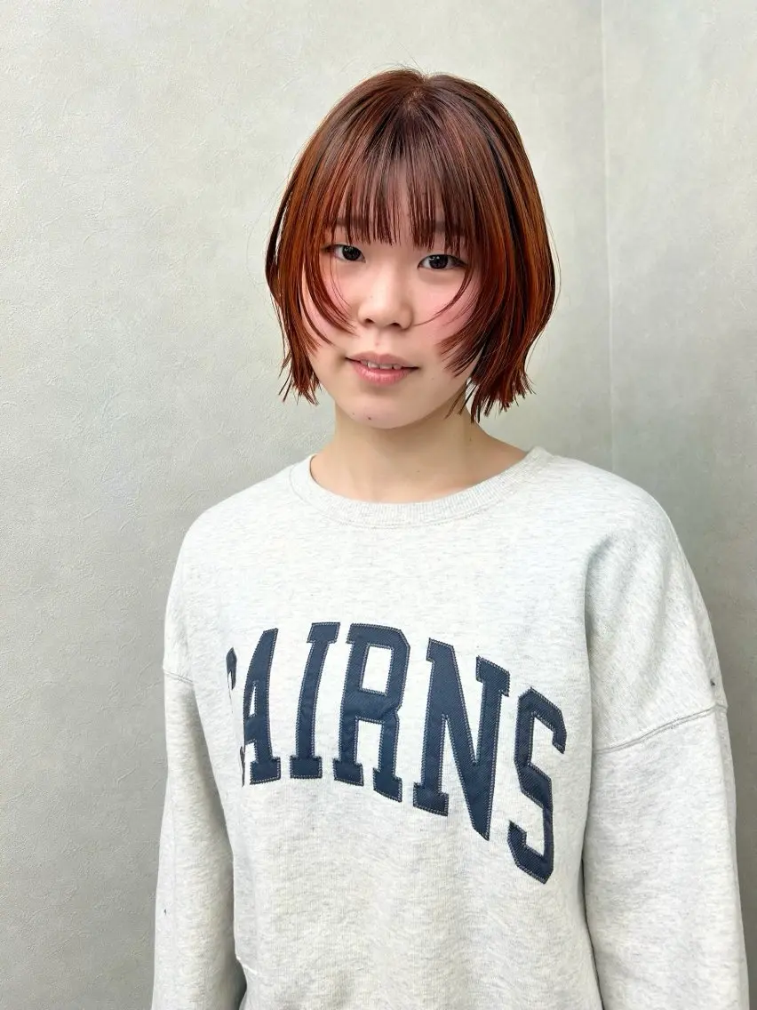 ショート ボブ 顔まわりレイヤー レイヤーカット カット ご予約はインスタ のみ🌿@n7g10のヘアスタイル