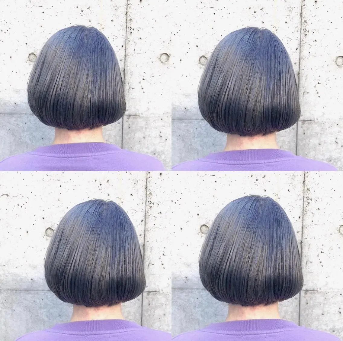 ショート カラー ヘアアレンジ ブルーカラー メンズスタイル ly本厚木のヘアスタイル