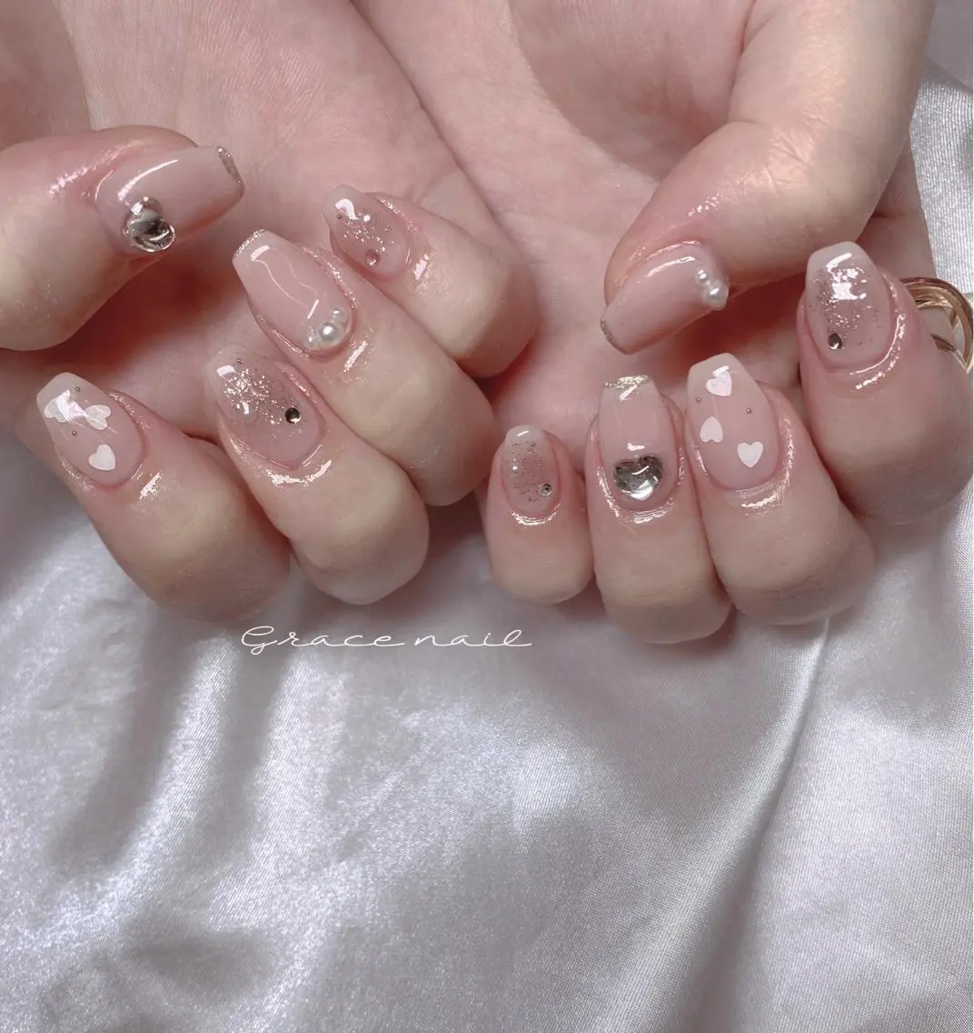 ネイル ハンドネイル ☆*。Grace Nail。*☆のネイルデザイン