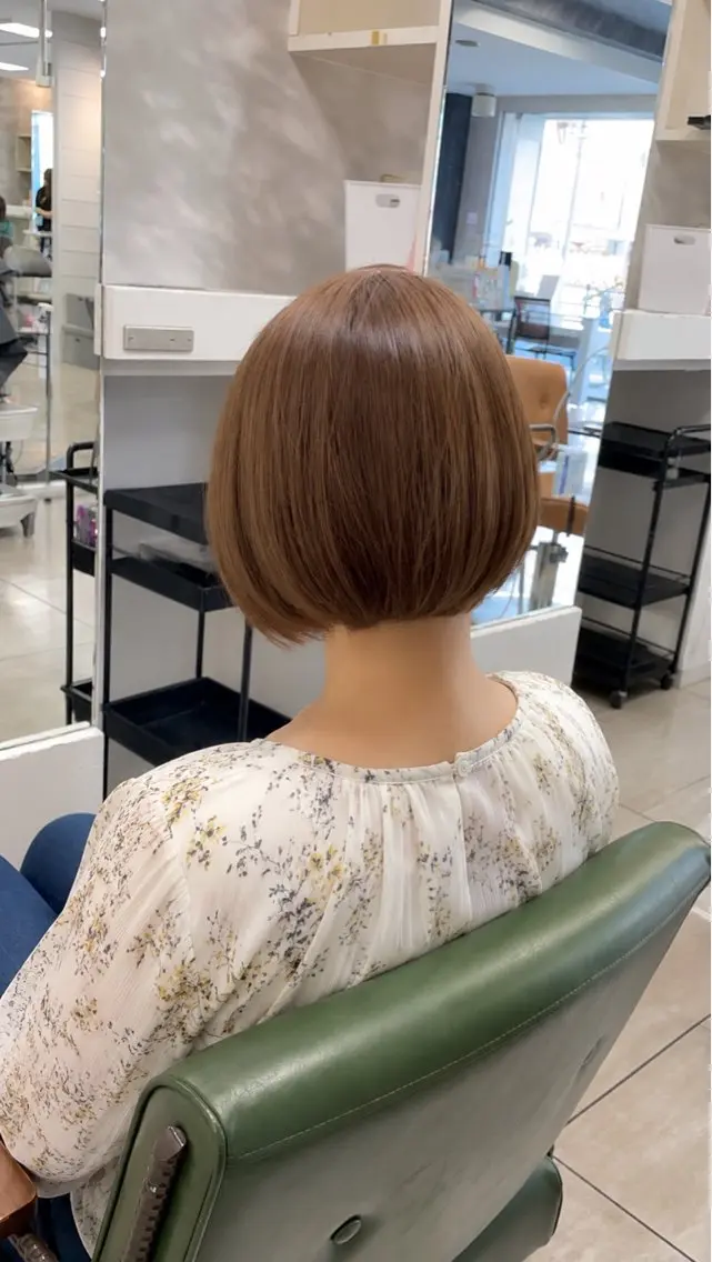 白髪染め剥がしダブルカラー¥13200​〜​の写真