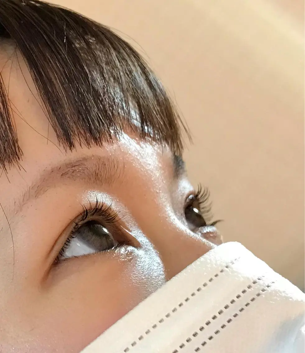 ミニモ限定⭐️まつ毛カール➕眉スタイリングデザインの写真