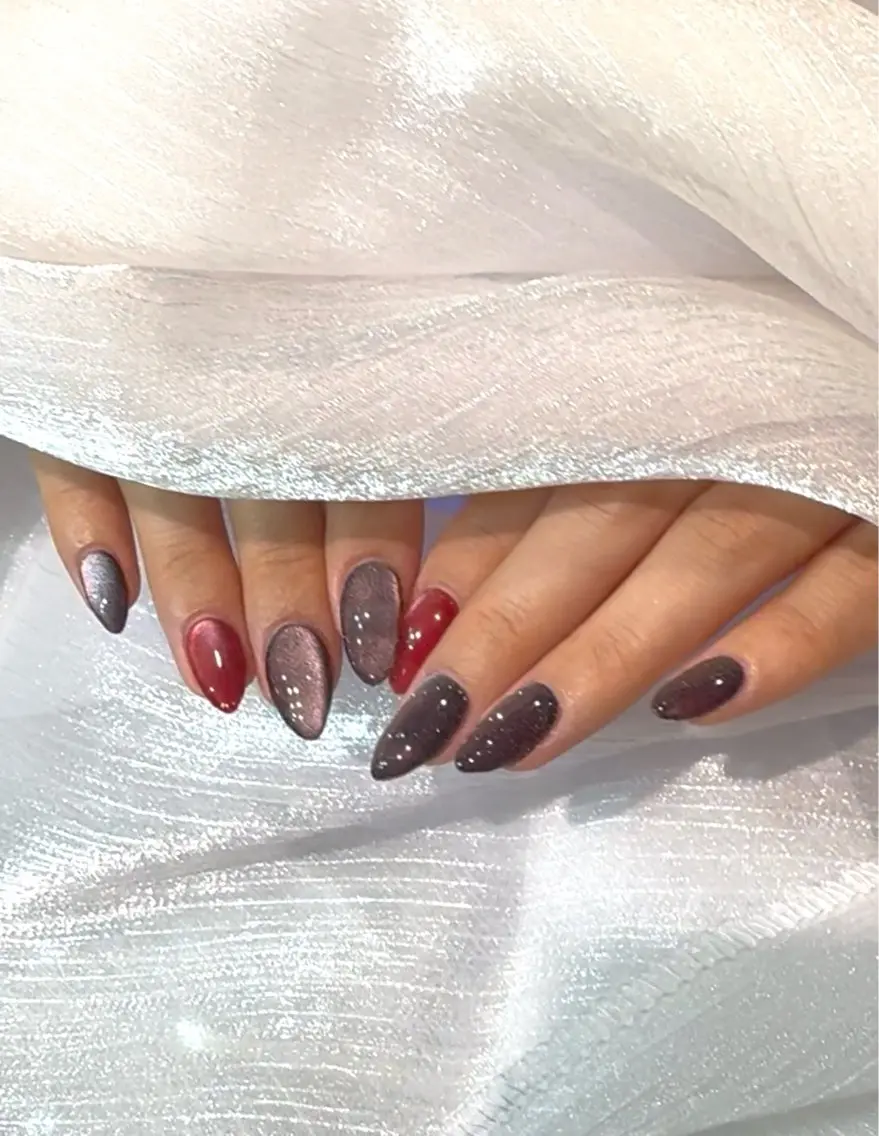 ネイル マグネットネイル nail luana -sharmのネイルデザイン