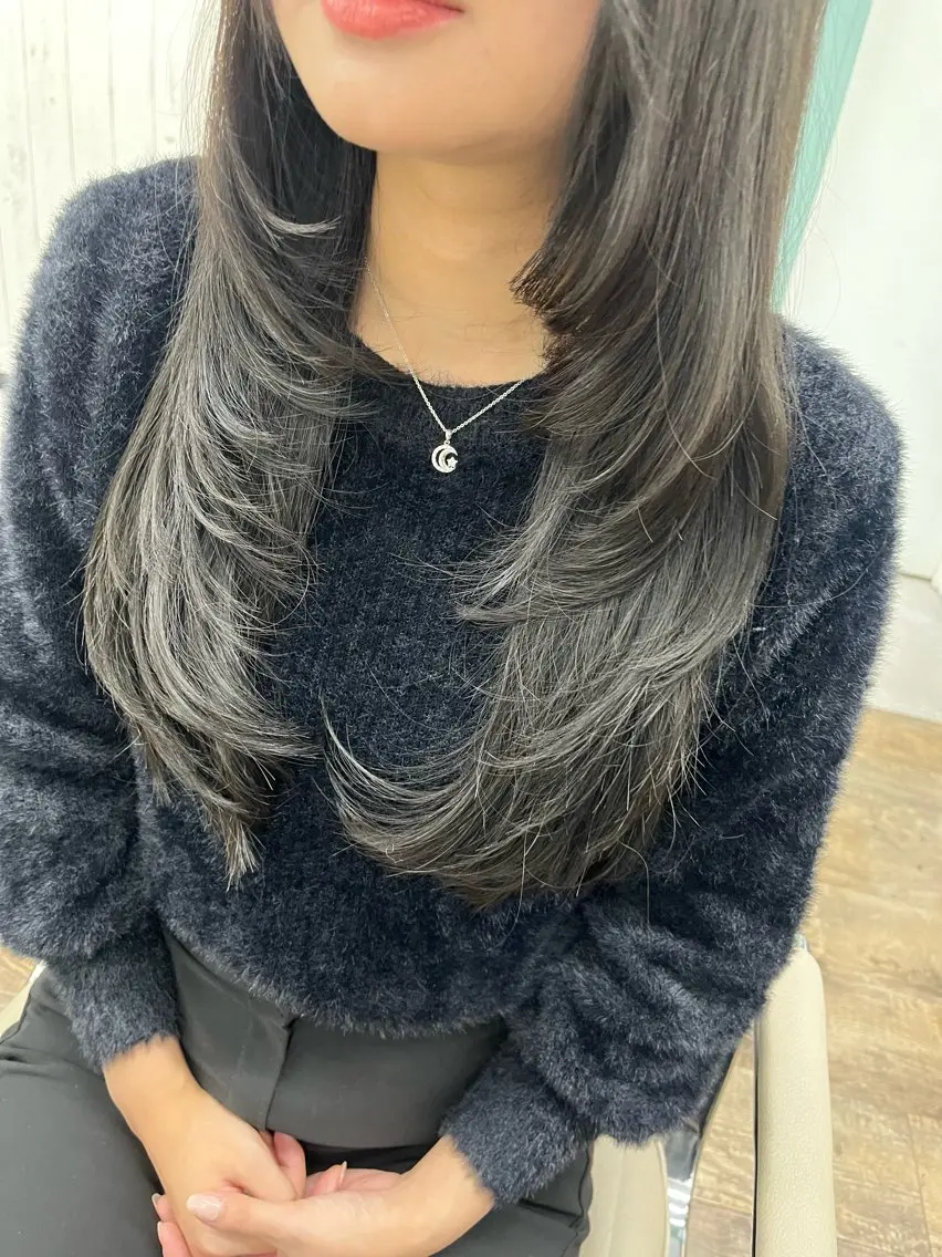 ロング レイヤーカット 【🫧美髪艶髪】 🎖️MARIAのヘアスタイル