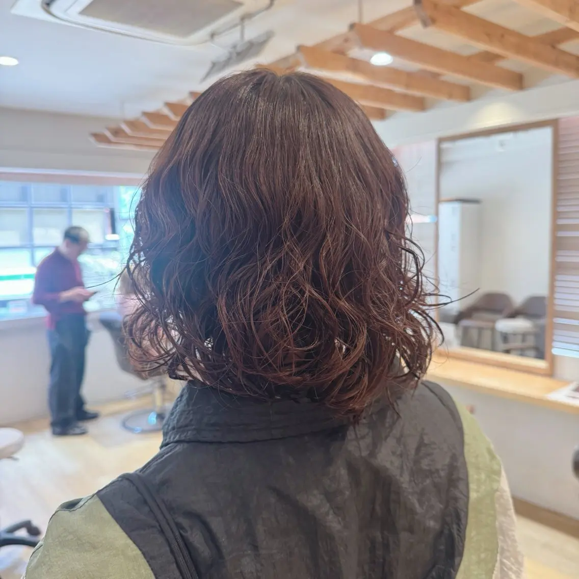 ショート パーマ 柳川瑠衣菜 EIGHT/新宿のヘアスタイル
