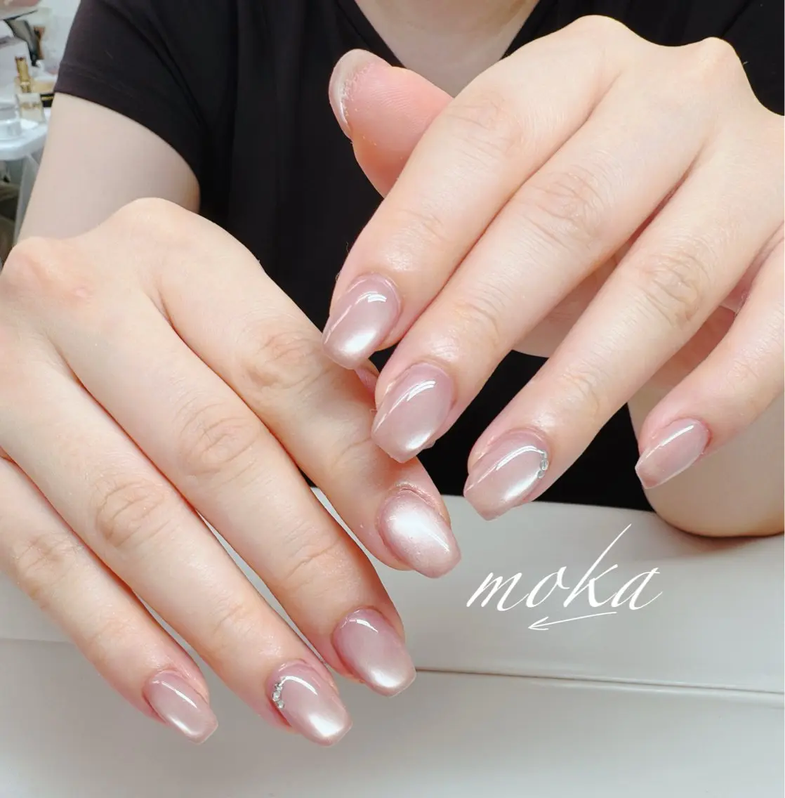 ネイル ハンドネイル ハンドケア 胡蝶蘭レディースサロ ンNailMOKAのネイルデザイン