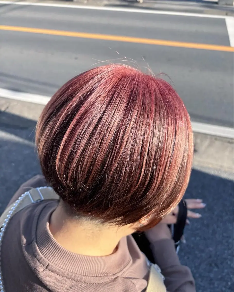 ショート カラー TSUBASA 🪽のヘアスタイル
