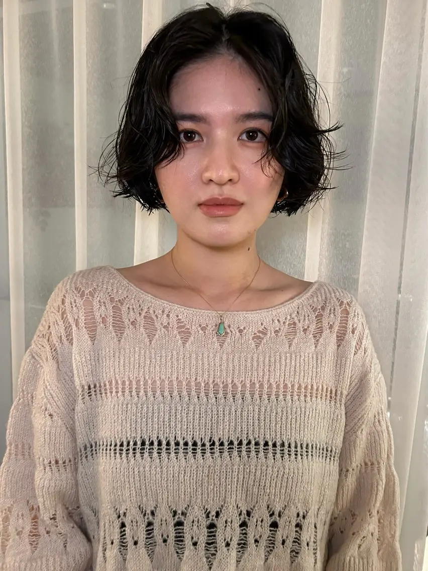 ショート パーマ ショート・ボブ ・パーマ【iri】のヘアスタイル