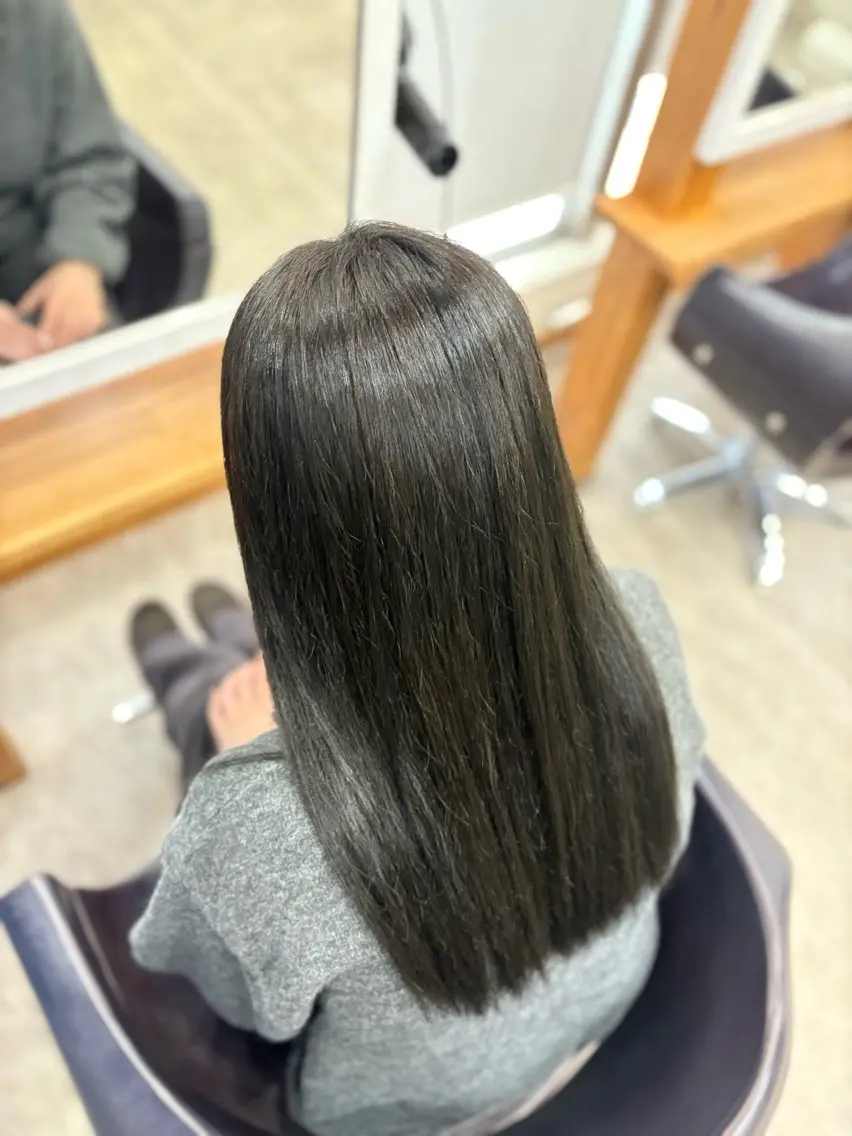 ロング カット ヘアカラー 大阪梅田/ CHISAKI🎀のヘアスタイル