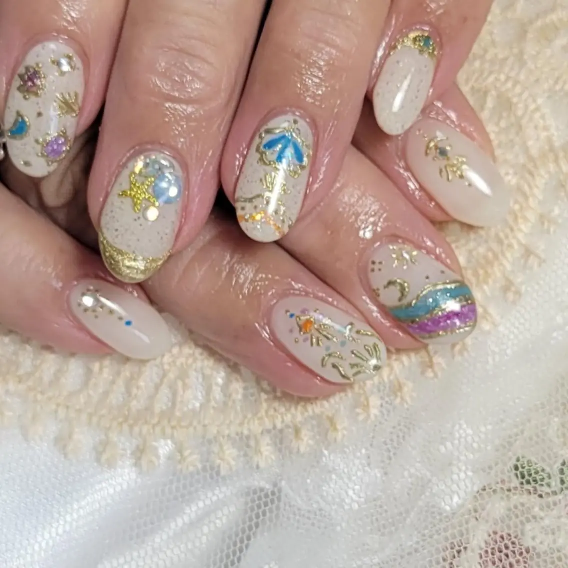 ネイル ハンドネイル ネイルサロンほっこり kanaのネイルデザイン