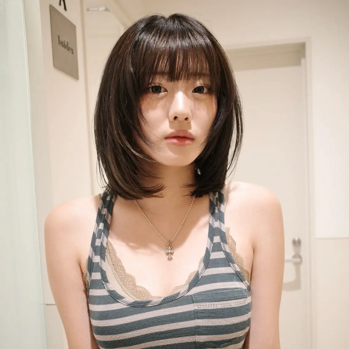 ミディアム カラー 透明感カラー 髪質改善 レイヤーカット 小顔カット トリートメント カット ヘアカラー 宮内大輔 /レイヤー/艶カラーのヘアスタイル