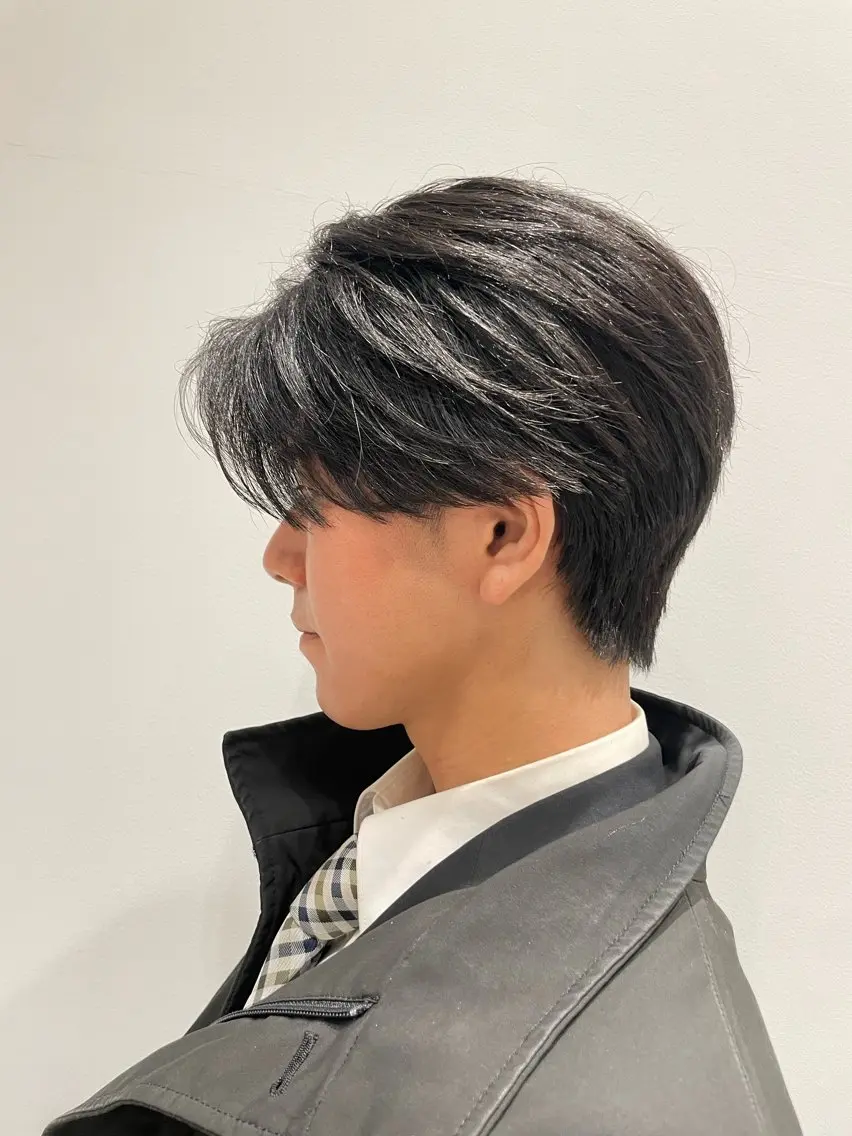 メンズ 無料ショートモデル 募集中❗️秋山ひらいのヘアスタイル