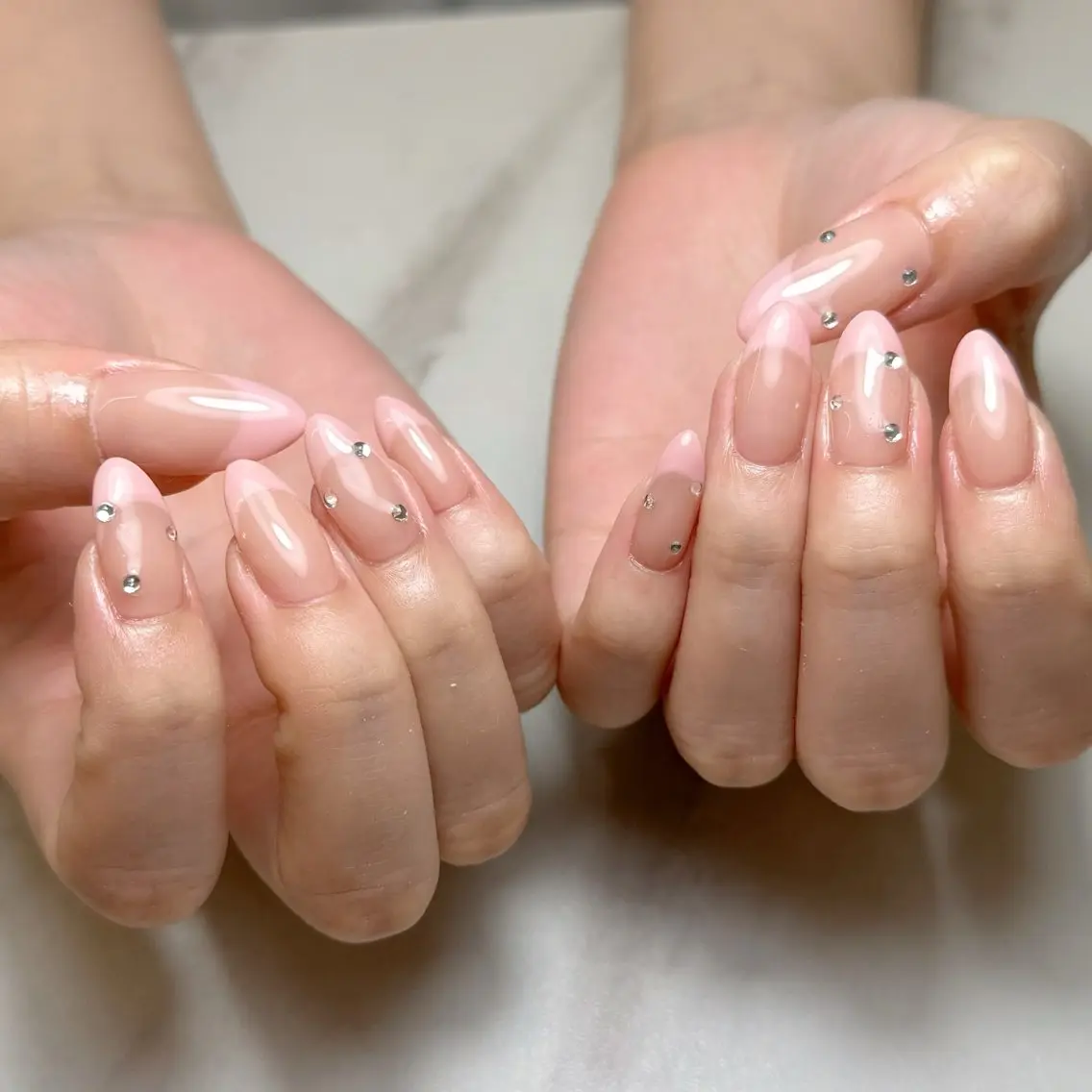 ネイル ハンドネイル mau🩵 堺筋本町nailのネイルデザイン