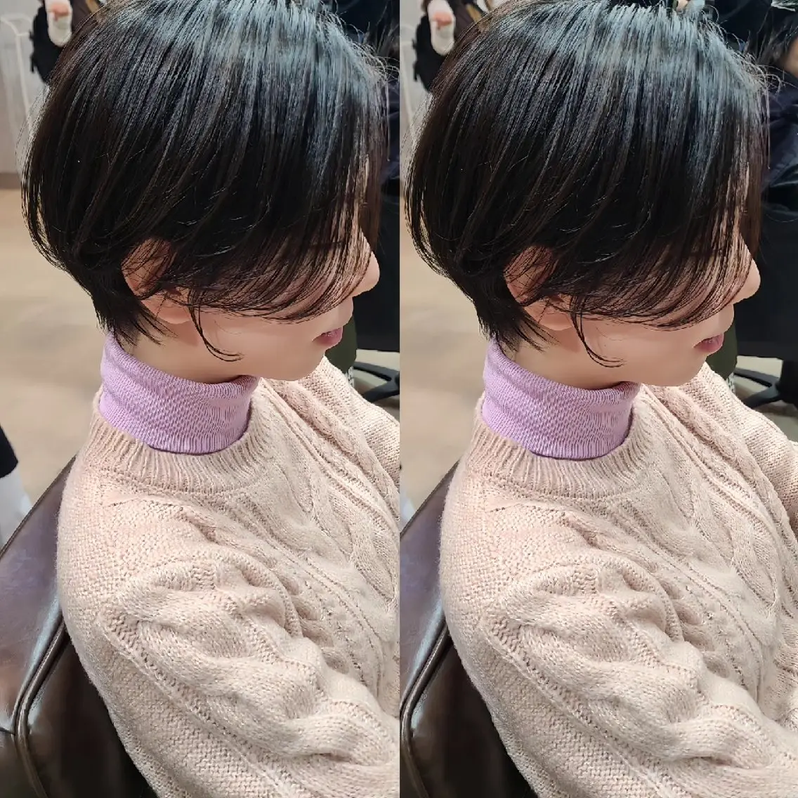 ショート 似合わせカット ショートヘア 西田 理沙のヘアスタイル