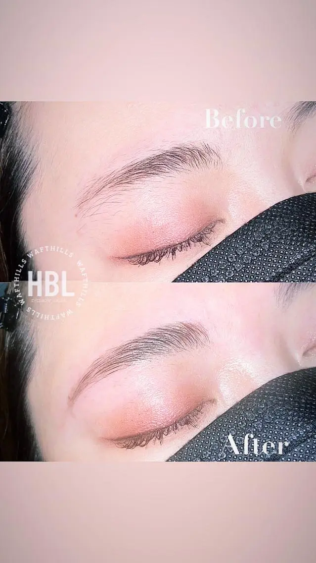【ハリウッドブロウリフト(HBL)+wax脱毛】初回料金の写真