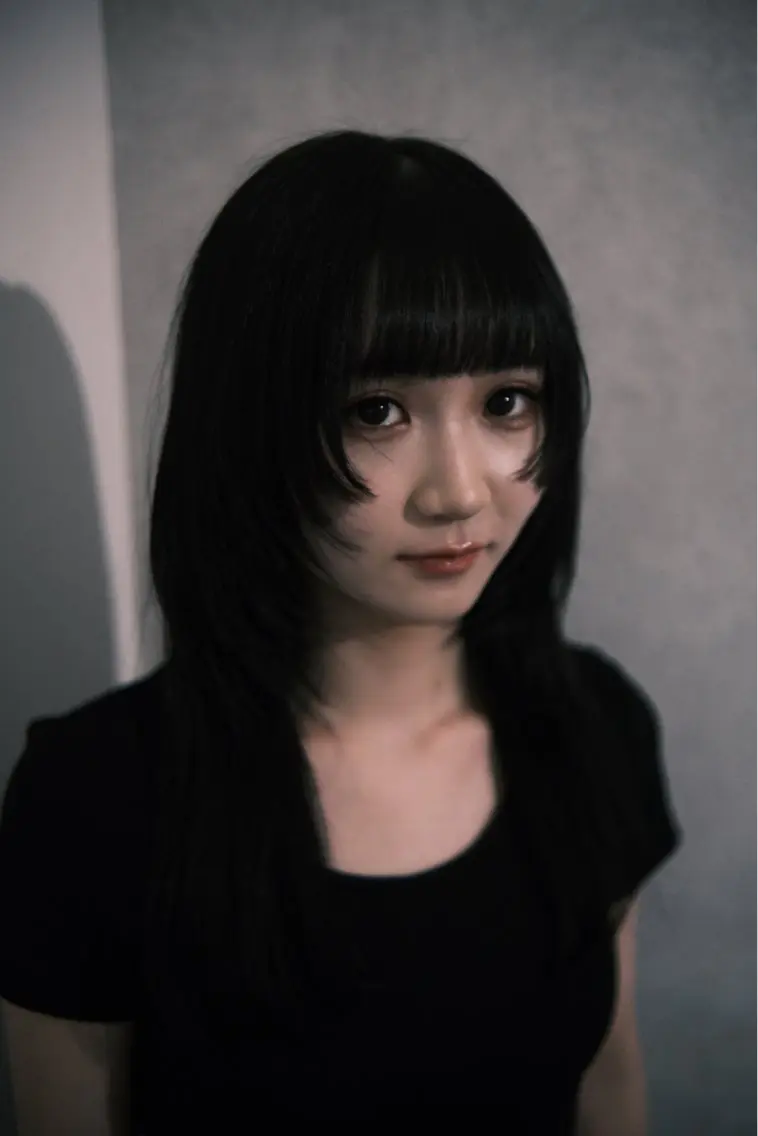 ミディアム 似合わせカット ウルフカット カット 韓国ヘア/レイヤー Lily Wongのヘアスタイル