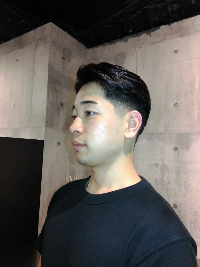 メンズ カット 窪田 力也のヘアスタイル