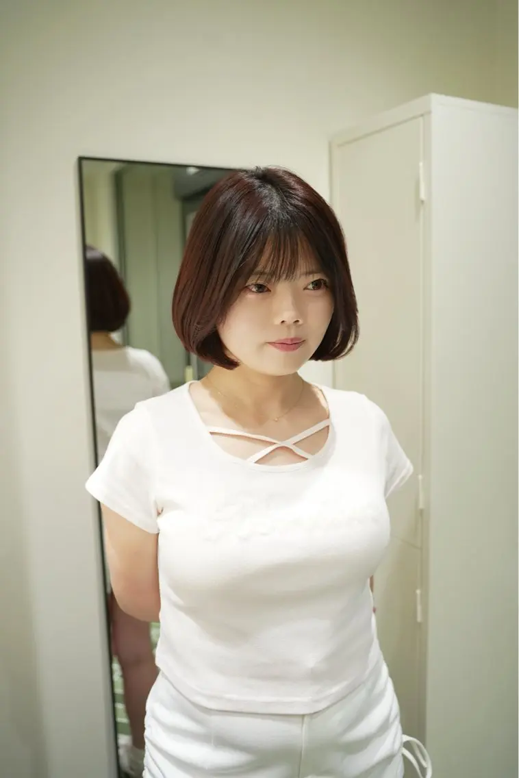 ショート 福井 悠のヘアスタイル