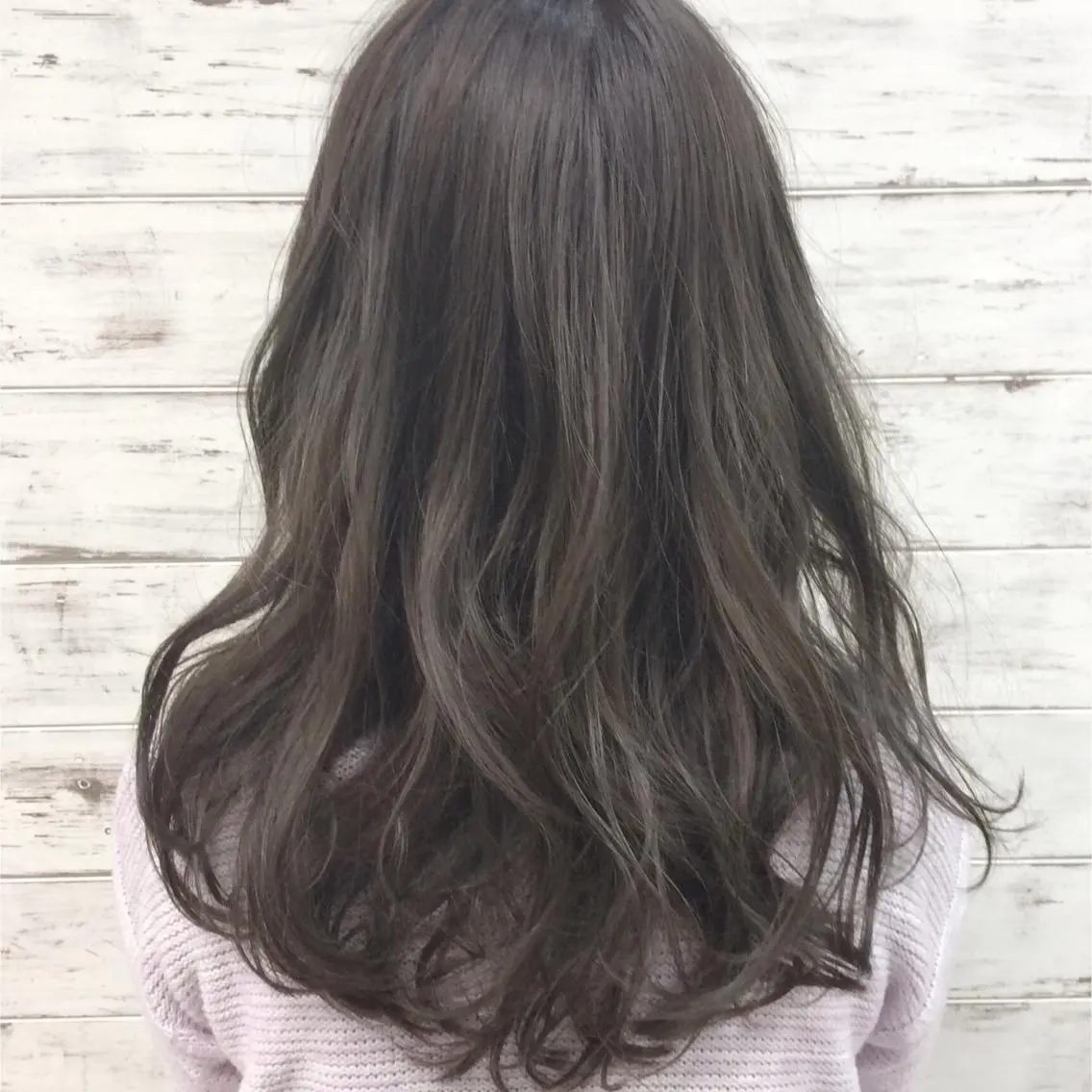 ロング カラー グレージュ 日比 貴大/ minim hairのヘアスタイル