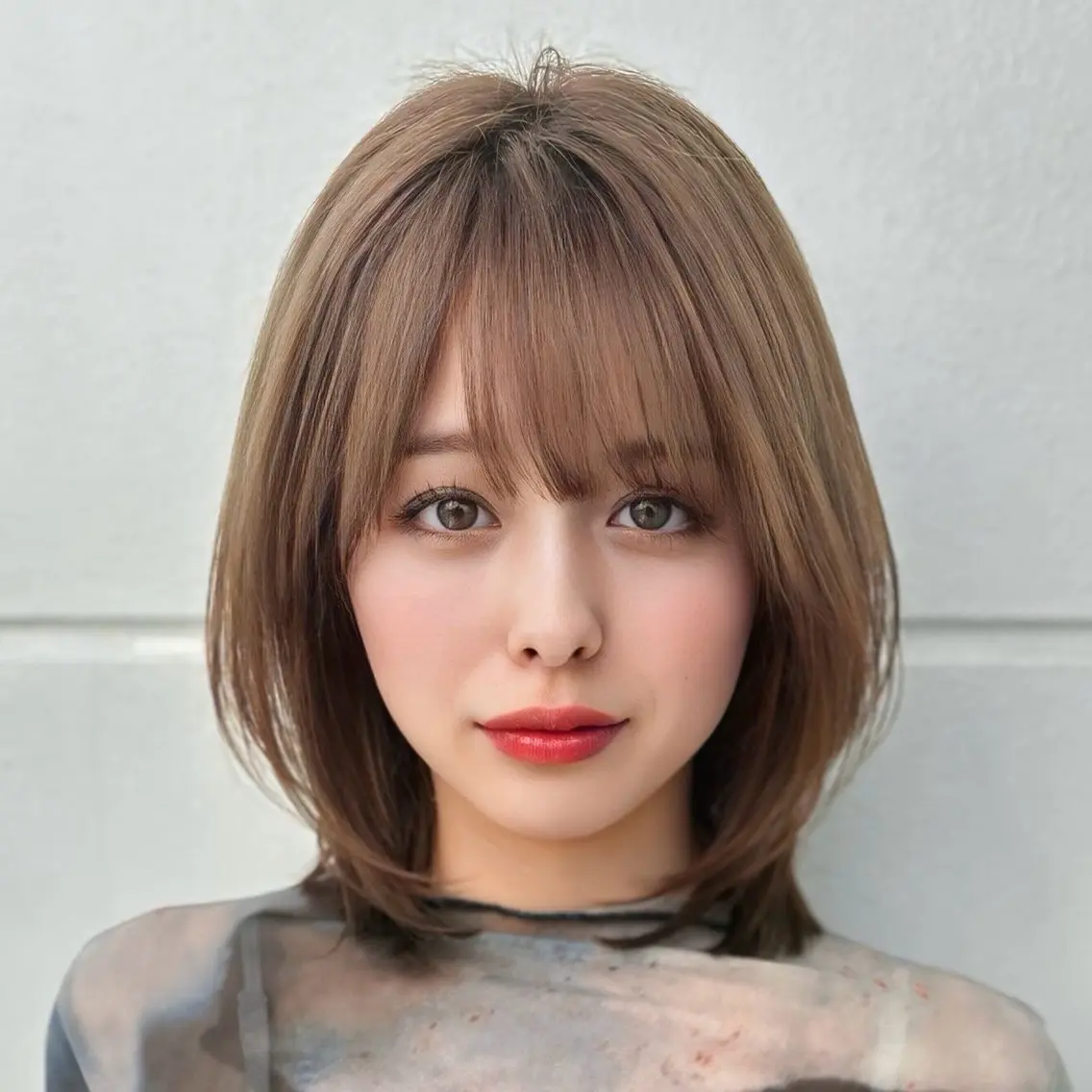 ミディアム 全レングスカット 特化🫧新井啓吾のヘアスタイル