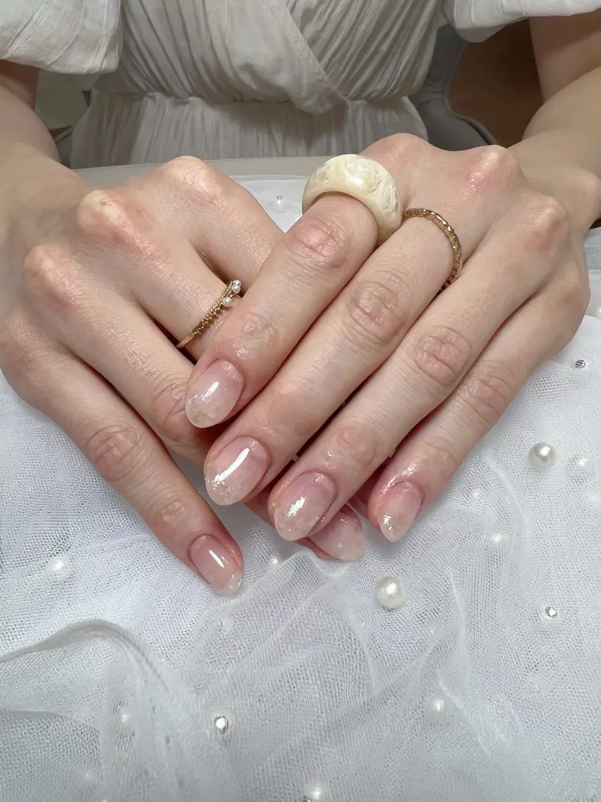 ネイル ラメ(グリッター) ハンドネイル Jessica 119のネイルデザイン