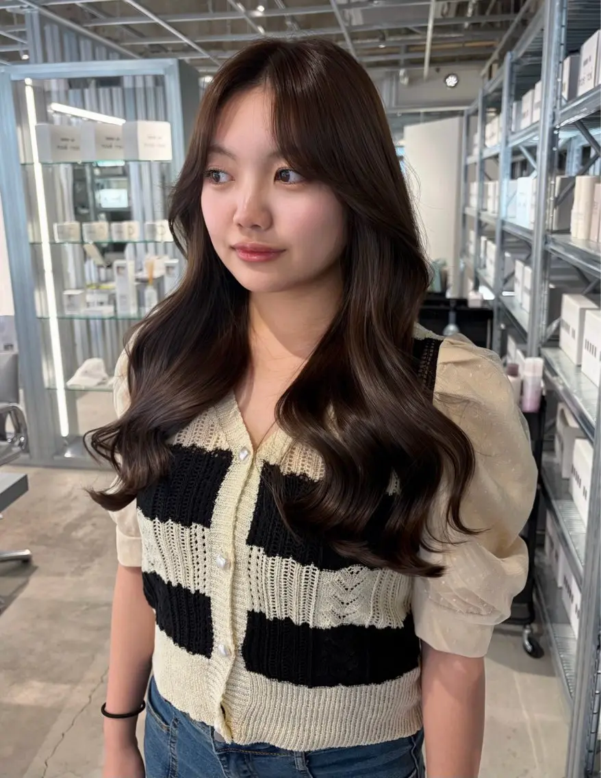 ロング カラー カット ヘアカラー トリートメント ダブルカラー/レイヤ ーカット 🤍ゆきなのヘアスタイル