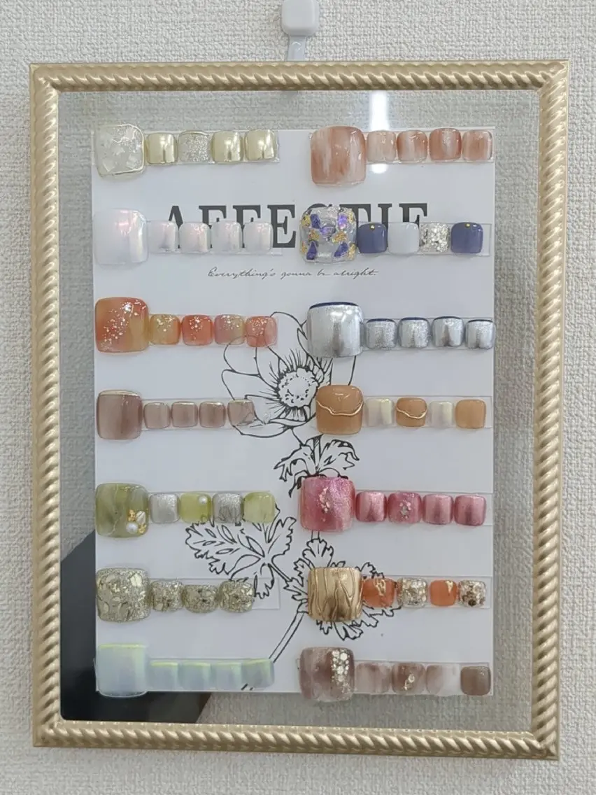 ネイル フットネイル mai nailのネイルデザイン
