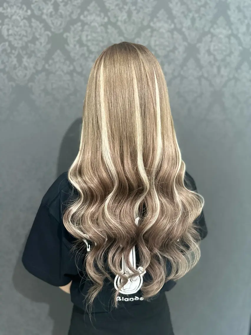 ロング エクステ シールエクステAOI 🫧🩵NEOBOXのヘアスタイル