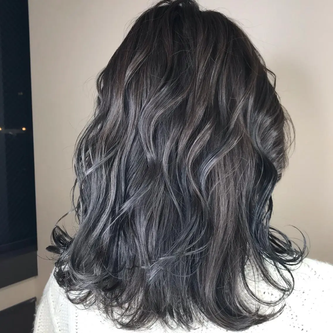 ミディアム カラー カット ヘアカラー パーマ 縮毛矯正 トリートメント Lien 深井店のヘアスタイル