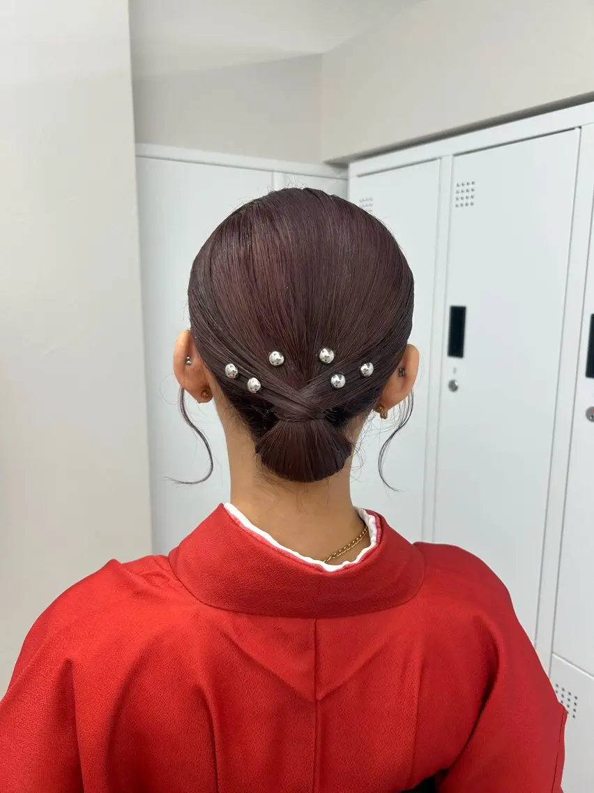 ヘアアレンジ ボブ ヘアセット アレンジ/エクステ✨ 推し/横浜🩵かのんのヘアスタイル