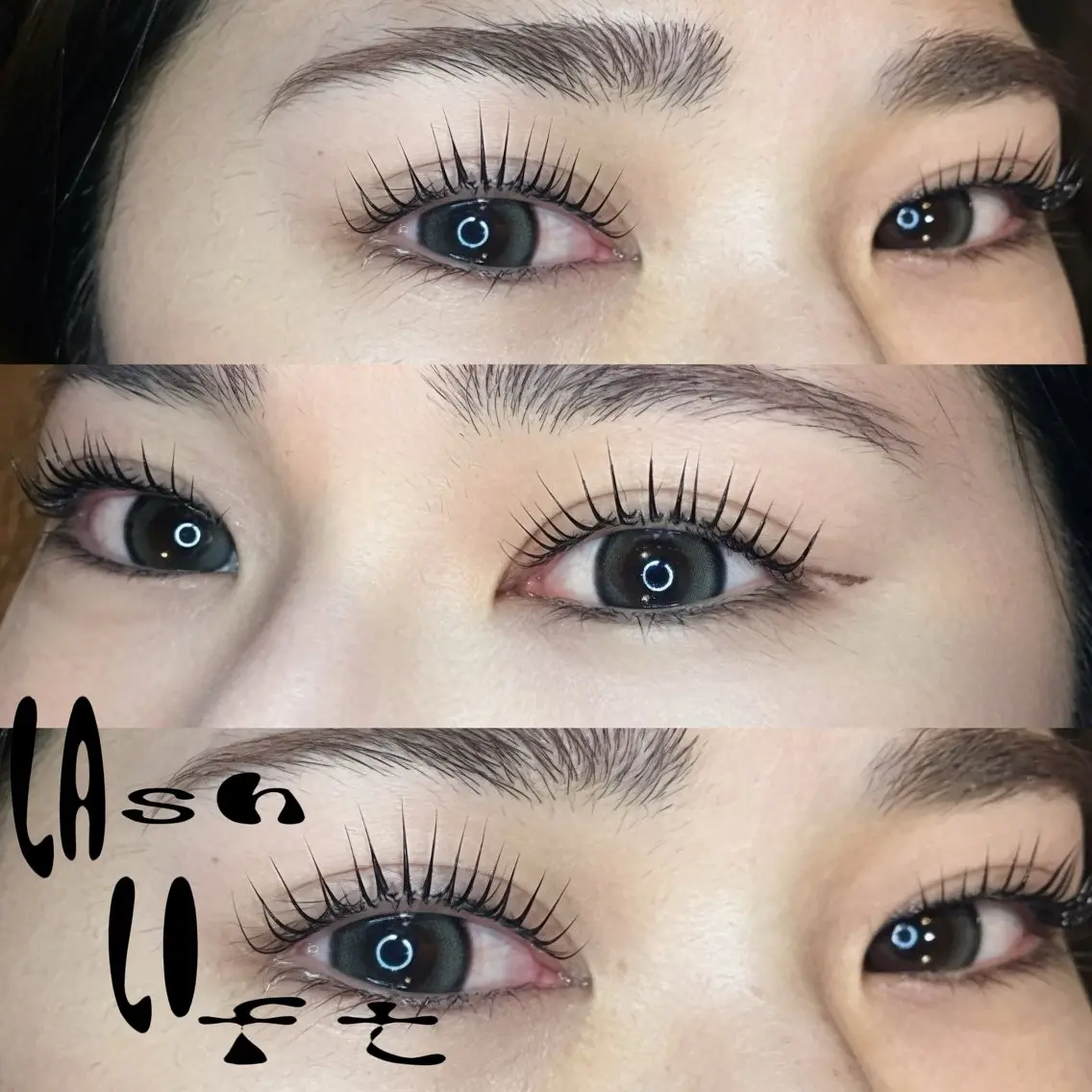 マツエク・マツパ Lカール 一重×まつ毛パーマ マツパ KIUeyelash ✴︎koharuのマツエク・マツパデザイン