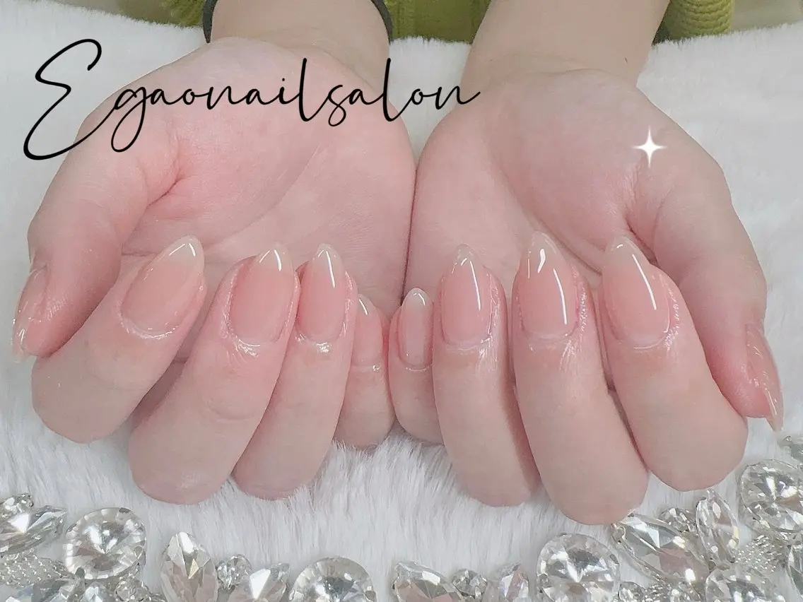 ネイル アートネイル フットネイル フレンチネイル ジェルネイル グラデーション ハンドネイル EGAO NAIL 錦糸町店のネイルデザイン