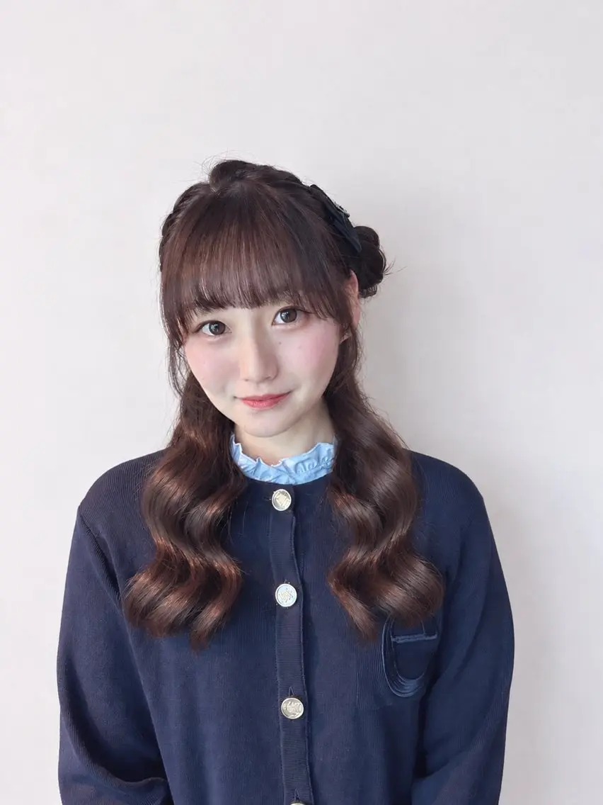 ロング 推し活アレンジ🎀 艶カラー¦nanoのヘアスタイル