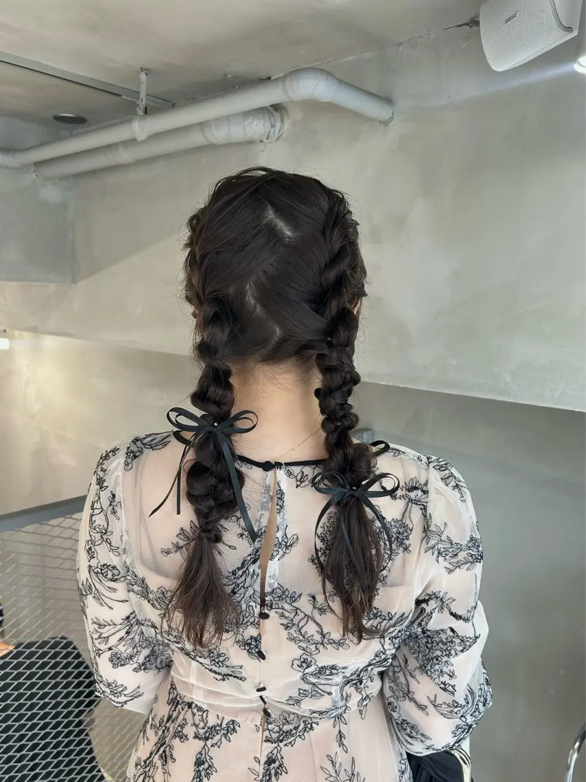 ヘアセット🎀の写真