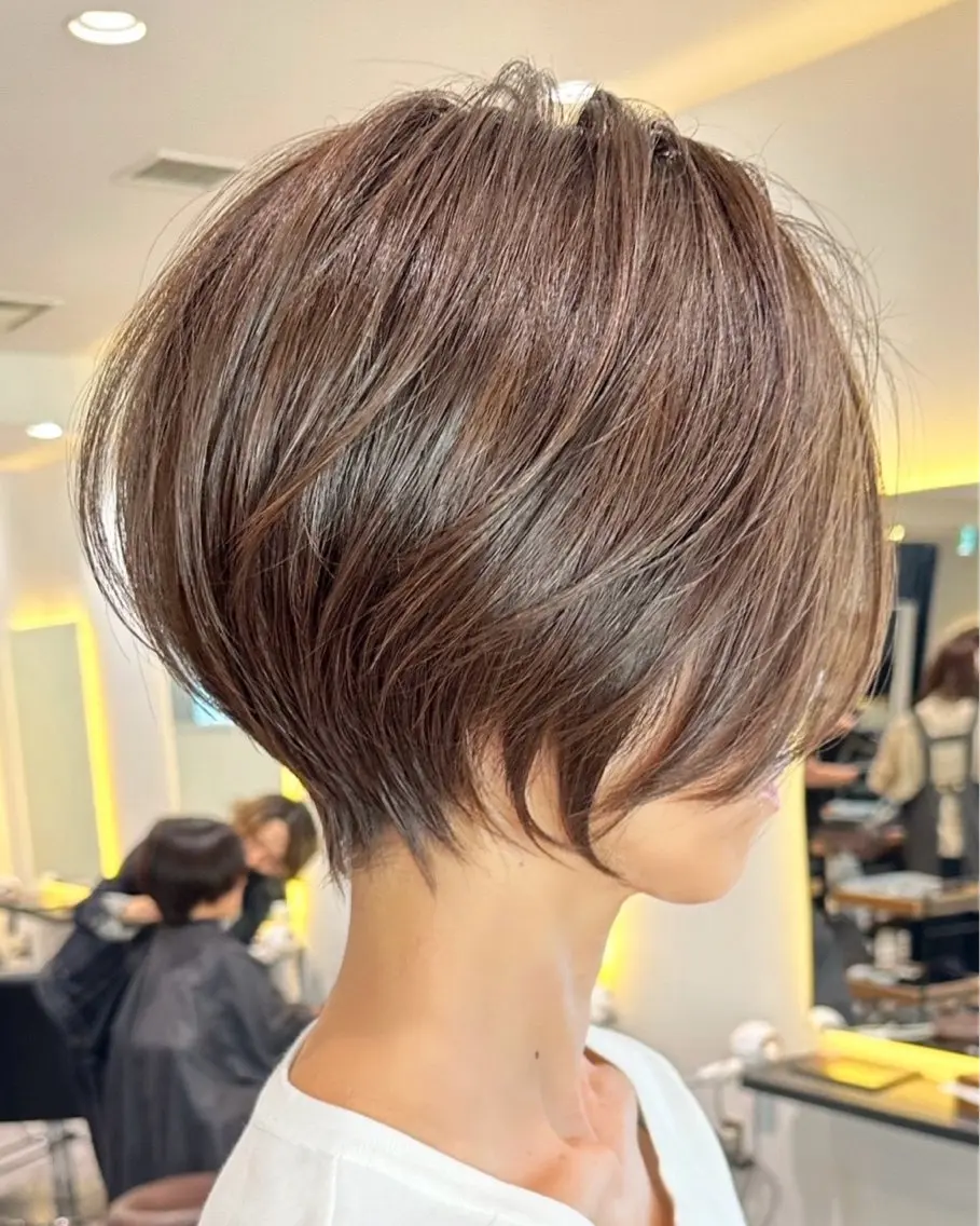 ショート 銀座ショート： こすいのヘアスタイル