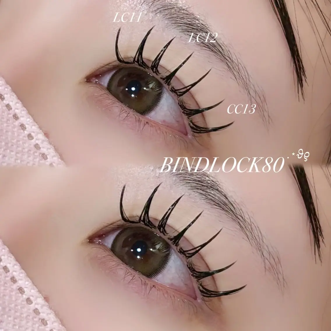 マツエク・マツパ Cカール CreBiA🎀 ayaのマツエク・マツパデザイン