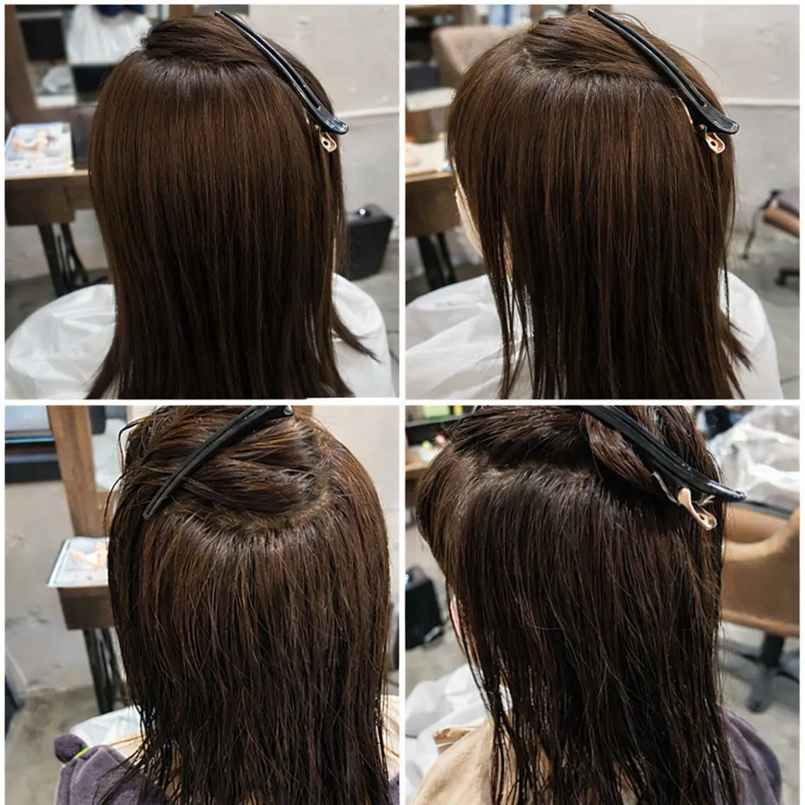 セミロング 古川 絵美のヘアスタイル