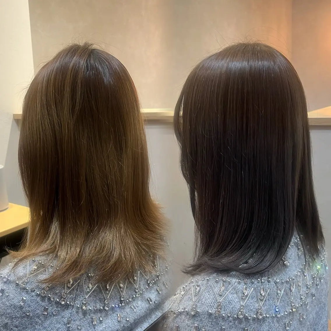 カラー ☁️艶カラー☁️田邉 栞璃のヘアスタイル