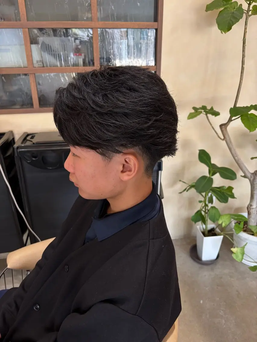 ショート メンズ 鹿児島 TSUBASAのヘアスタイル