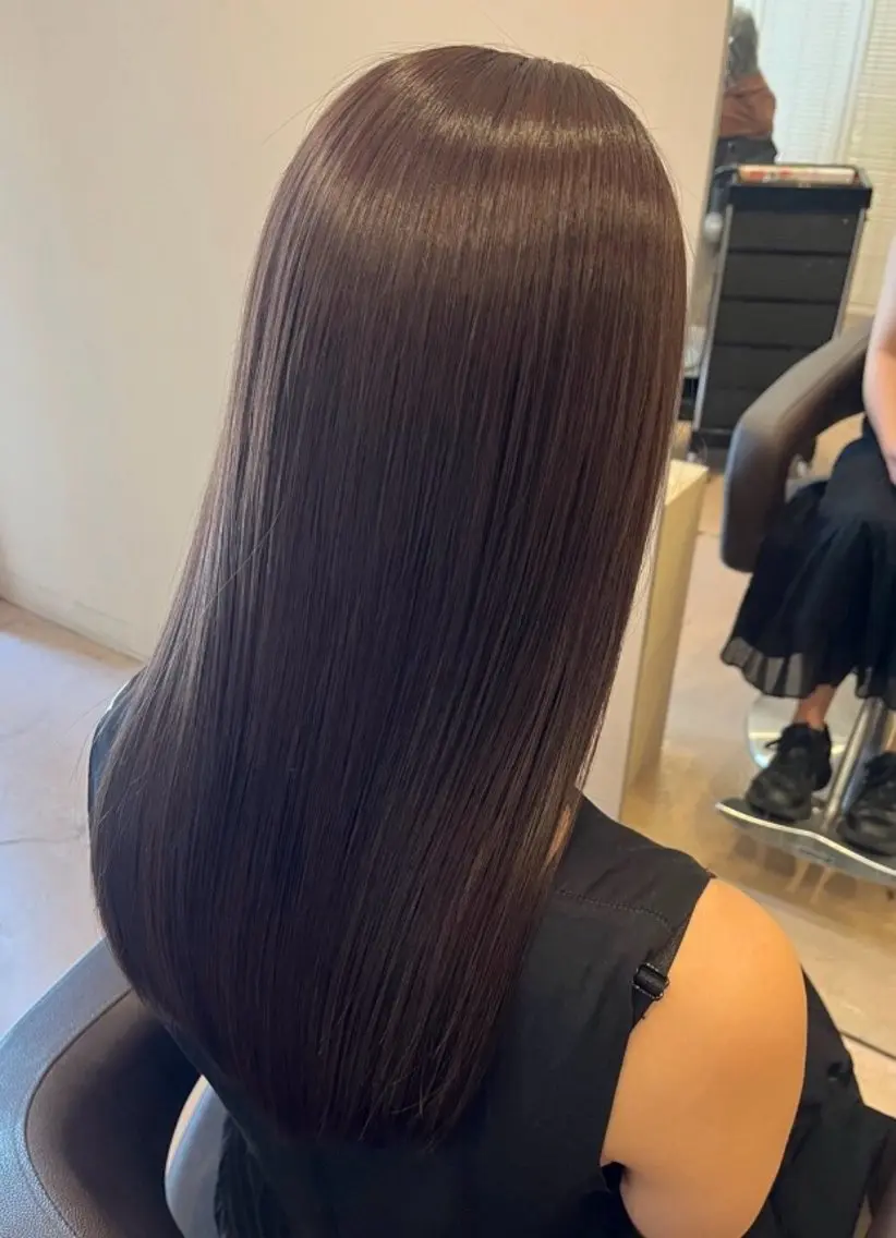 セミロング トリートメント 近藤 七海のヘアスタイル