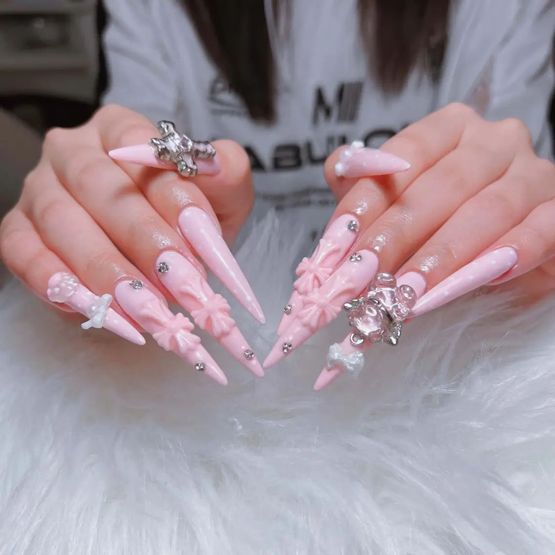 ネイル アートネイル 韓国ネイル 持ち込み ワンホンネイル ハンドネイル Lenie Nail Salonのネイルデザイン