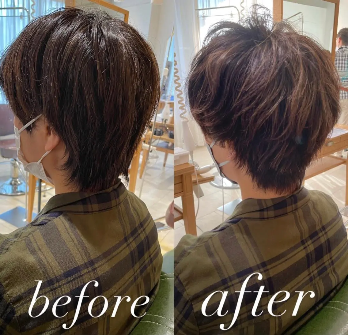 ショート パーマ ベリーショート ショートヘア カット パーマ トリートメント 過去一の柔髪ヘア 🌿einshairのヘアスタイル