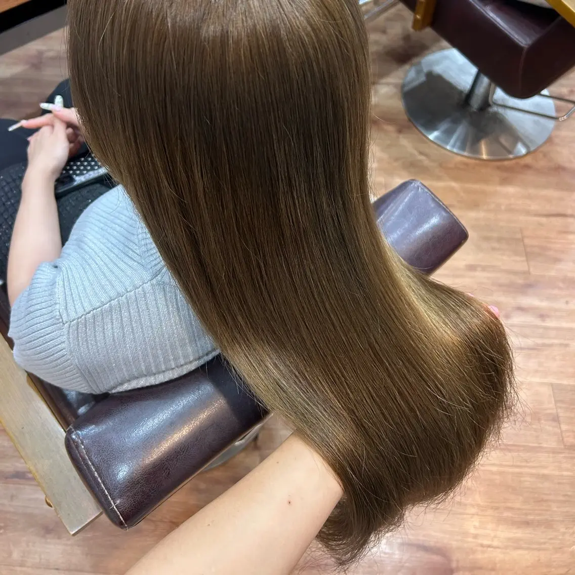 カラー 伊禮 沙耶のヘアスタイル