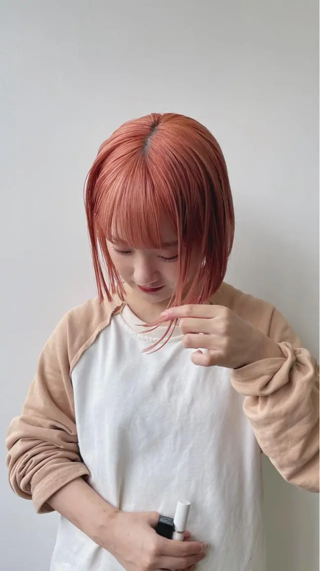 【ご新規様】カット+ケアブリーチダブルカラーの写真