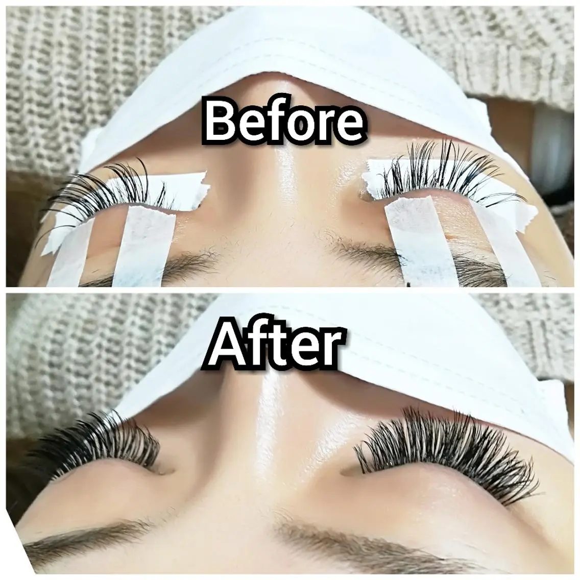 マツエク・マツパ ボリュームラッシュ linda lashesのマツエク・マツパデザイン