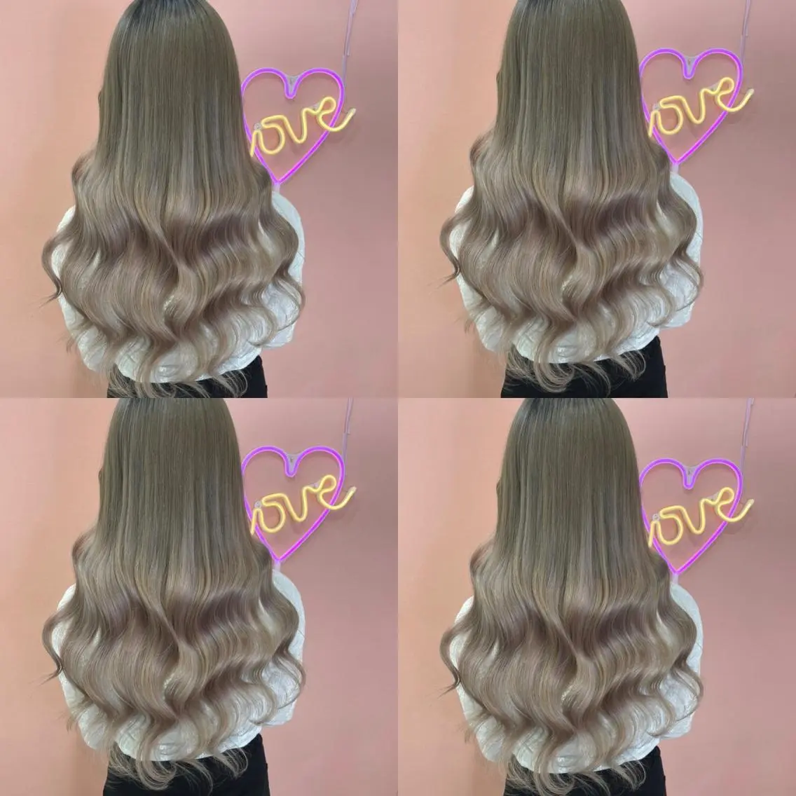 ロング カラー ベージュカラー ブリーチ 🌷MAYU 🌷のヘアスタイル