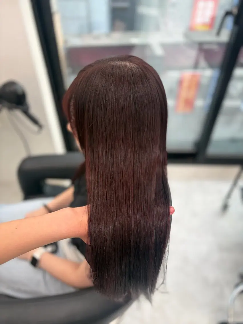 カラー ヘアカラー トリートメント ヘアセット girlな暖色ヘア 🪽🫧ハルナ🎀のヘアスタイル