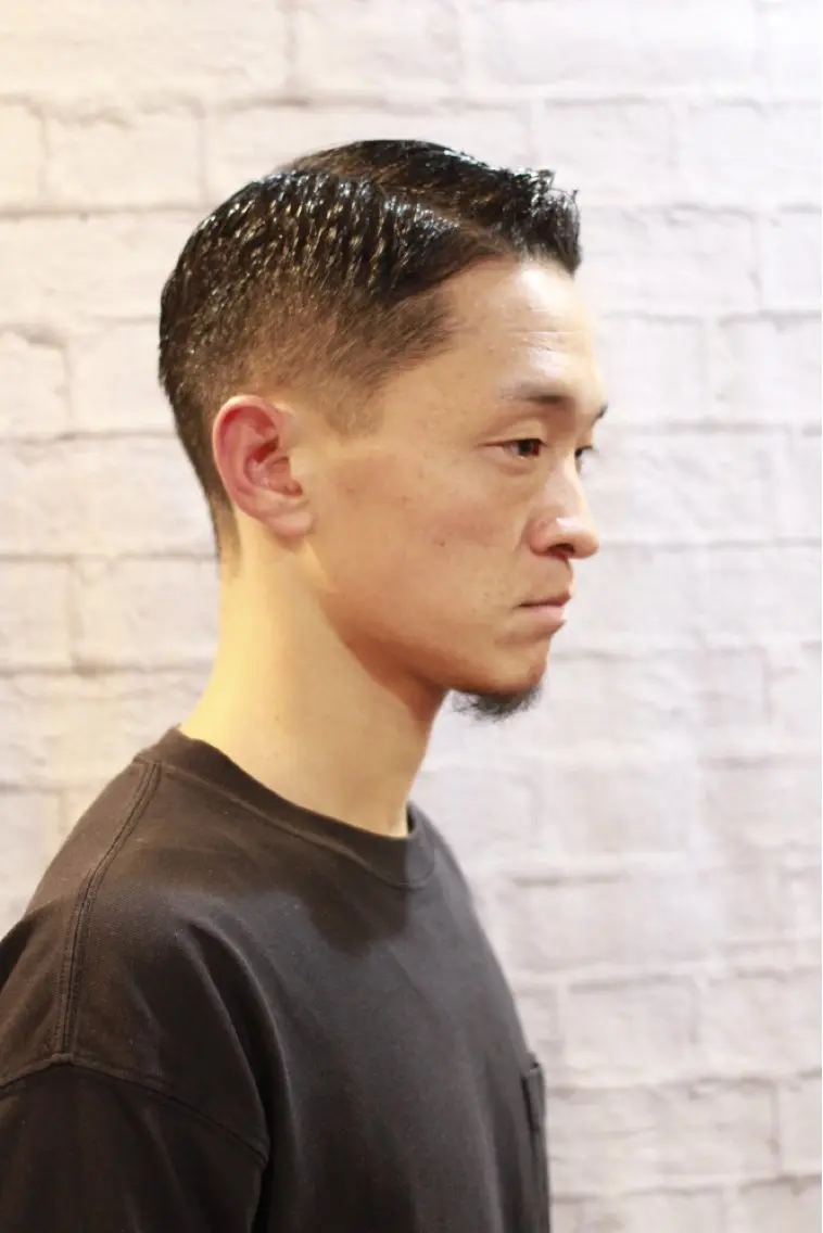 ショート メンズ ビジネス カット ヘアセット メンズスタイル特化 増田祐二のヘアスタイル