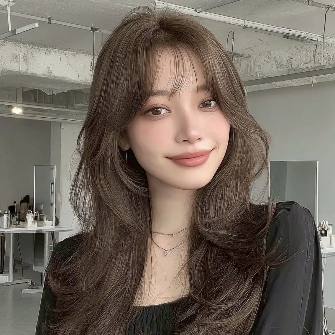 カラー 武藤 わかなのヘアスタイル
