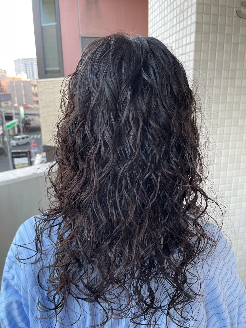 ロング パーマ カット パーマ トリートメント 🎀レイヤー/パーマ カラー/ai🎀のヘアスタイル